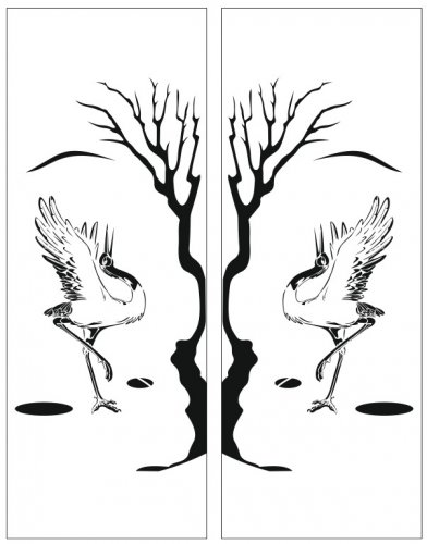 Пескоструйный рисунок Птицы 159